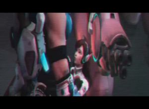 Инопланетянин выебал крошку 3D порно